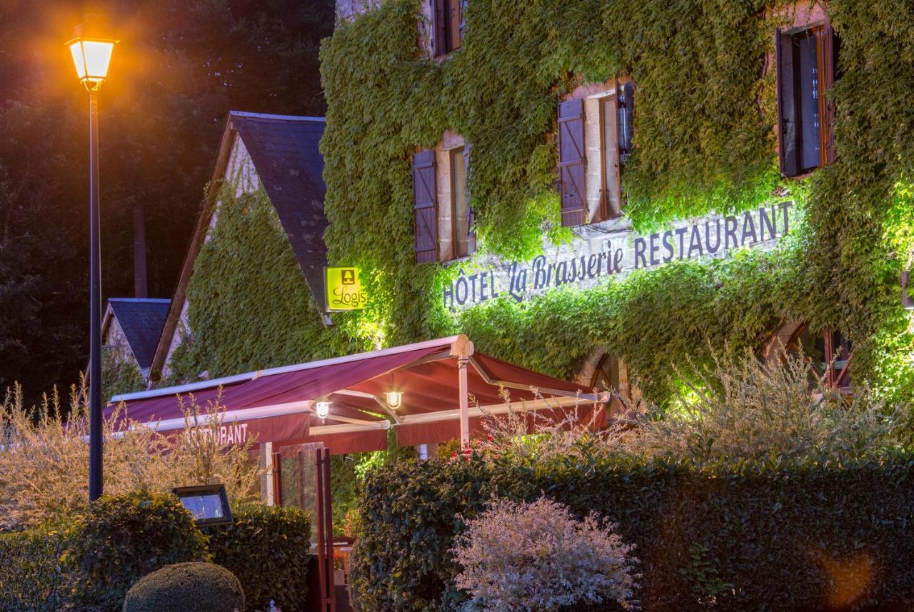 Logis Hotel Restaurant La Brasserie Treignac 外观 照片